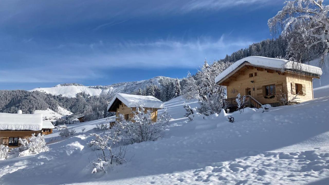 Chalets Savoie Les Chalets D'Heidi Notre-Dame-de-Bellecombe Exterior photo