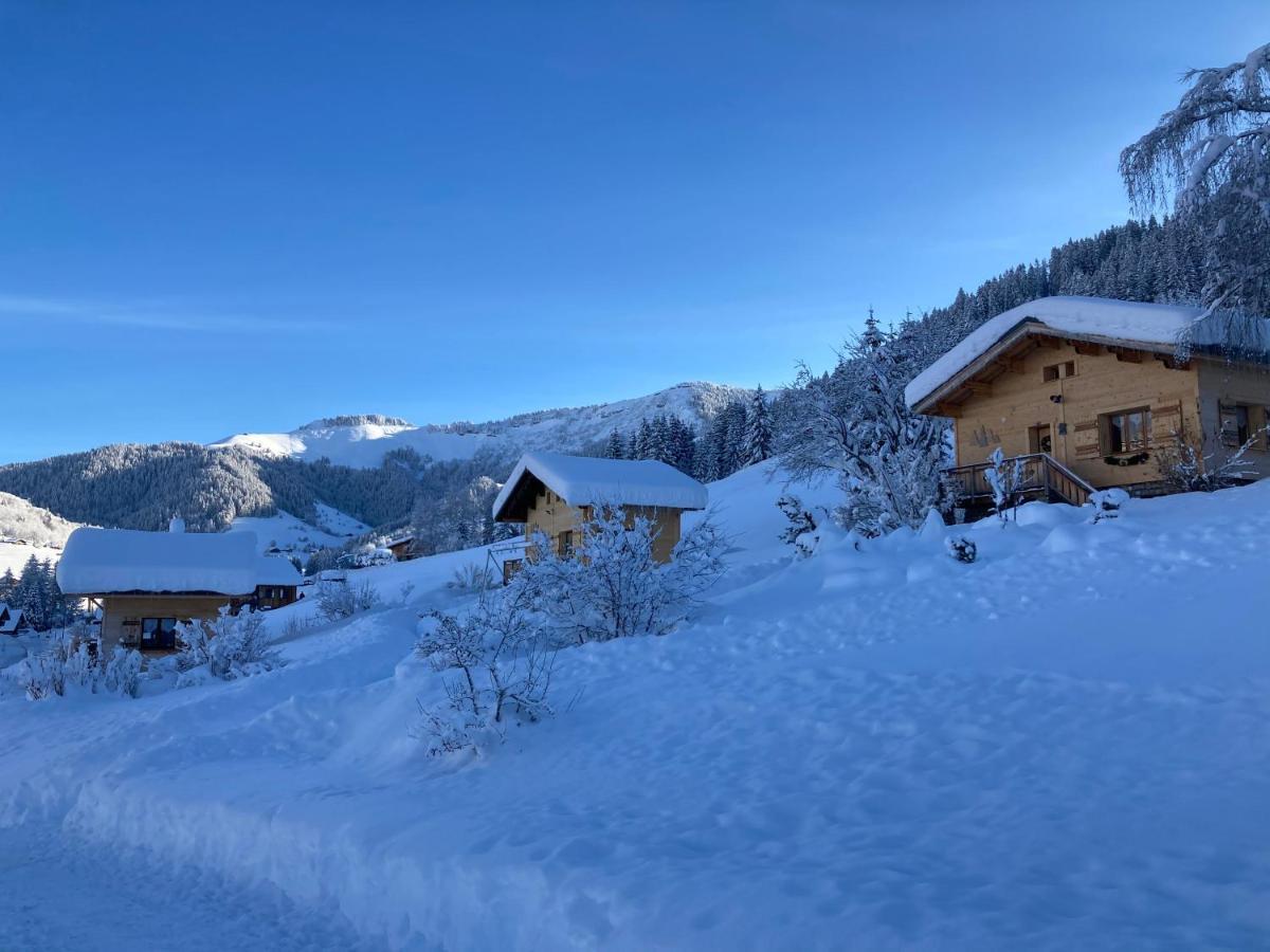Chalets Savoie Les Chalets D'Heidi Notre-Dame-de-Bellecombe Exterior photo