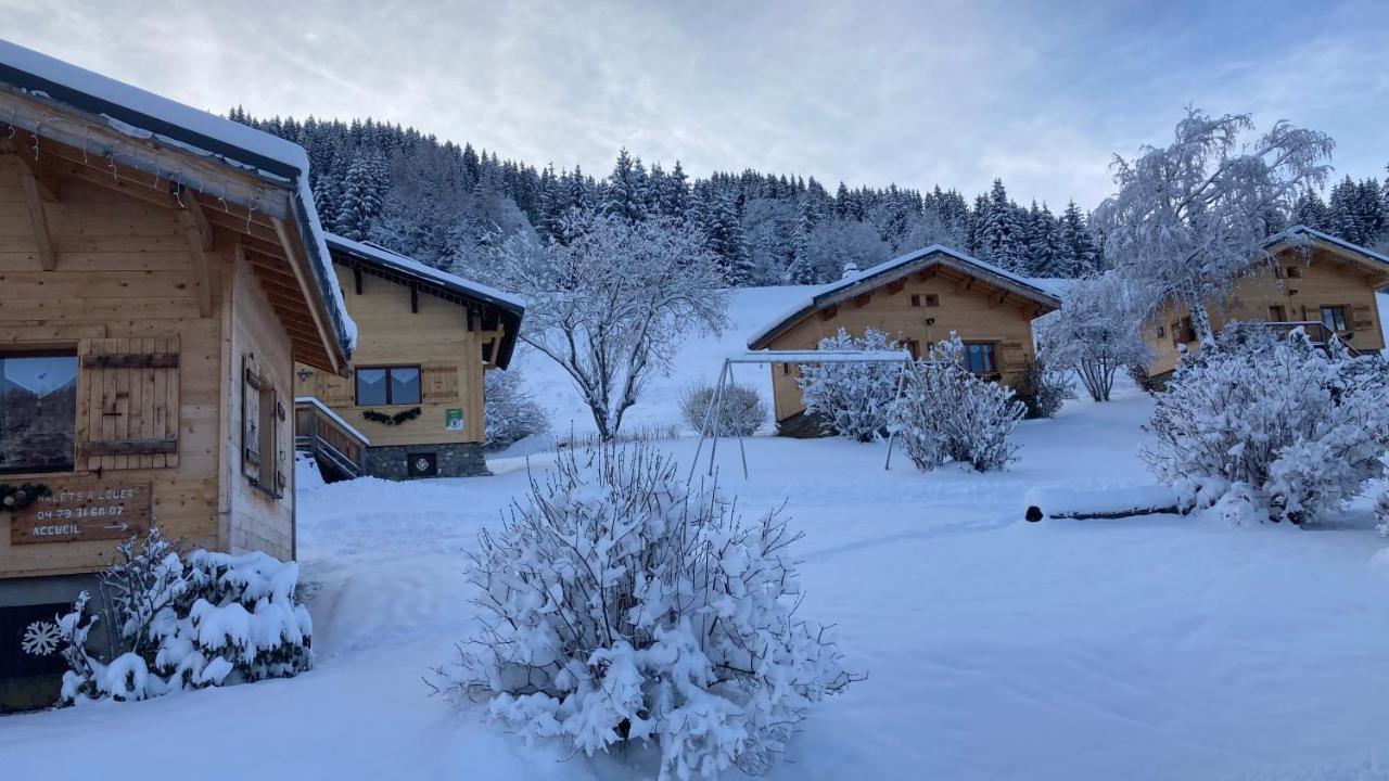 Chalets Savoie Les Chalets D'Heidi Notre-Dame-de-Bellecombe Exterior photo