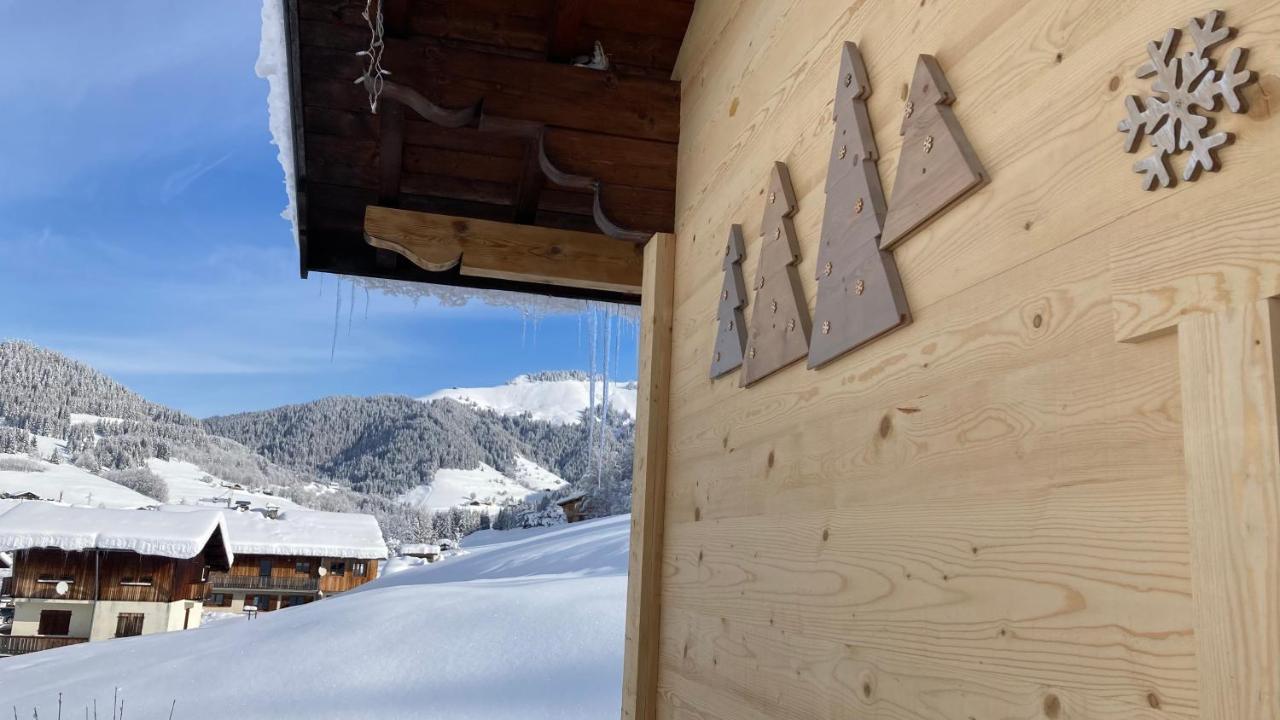 Chalets Savoie Les Chalets D'Heidi Notre-Dame-de-Bellecombe Exterior photo