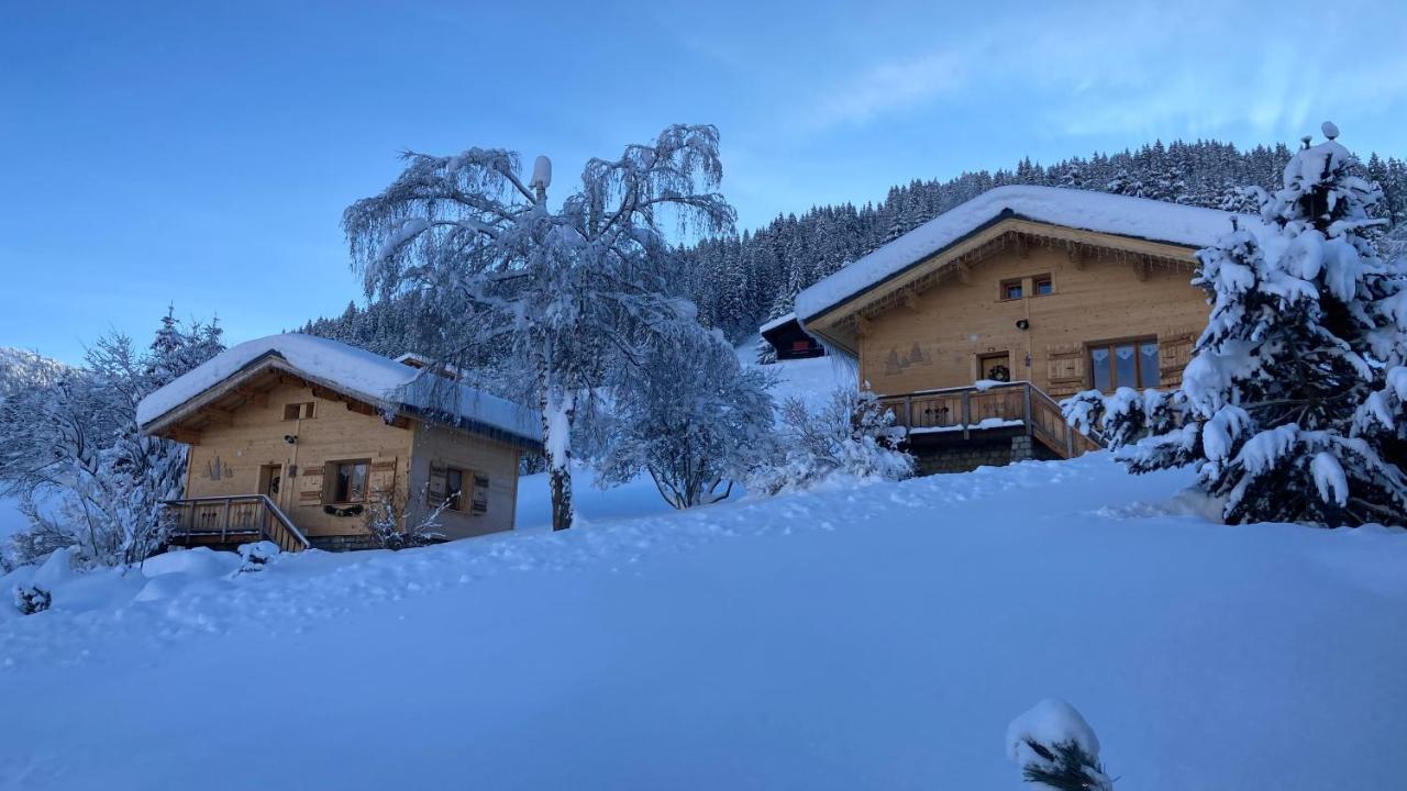Chalets Savoie Les Chalets D'Heidi Notre-Dame-de-Bellecombe Exterior photo