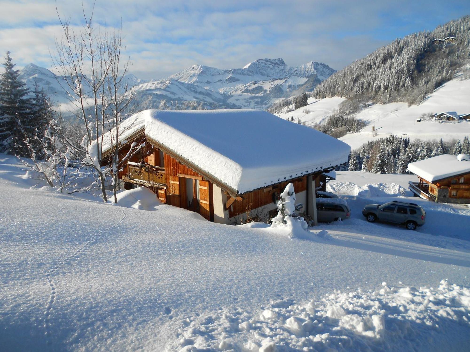 Chalets Savoie Les Chalets D'Heidi Notre-Dame-de-Bellecombe Exterior photo